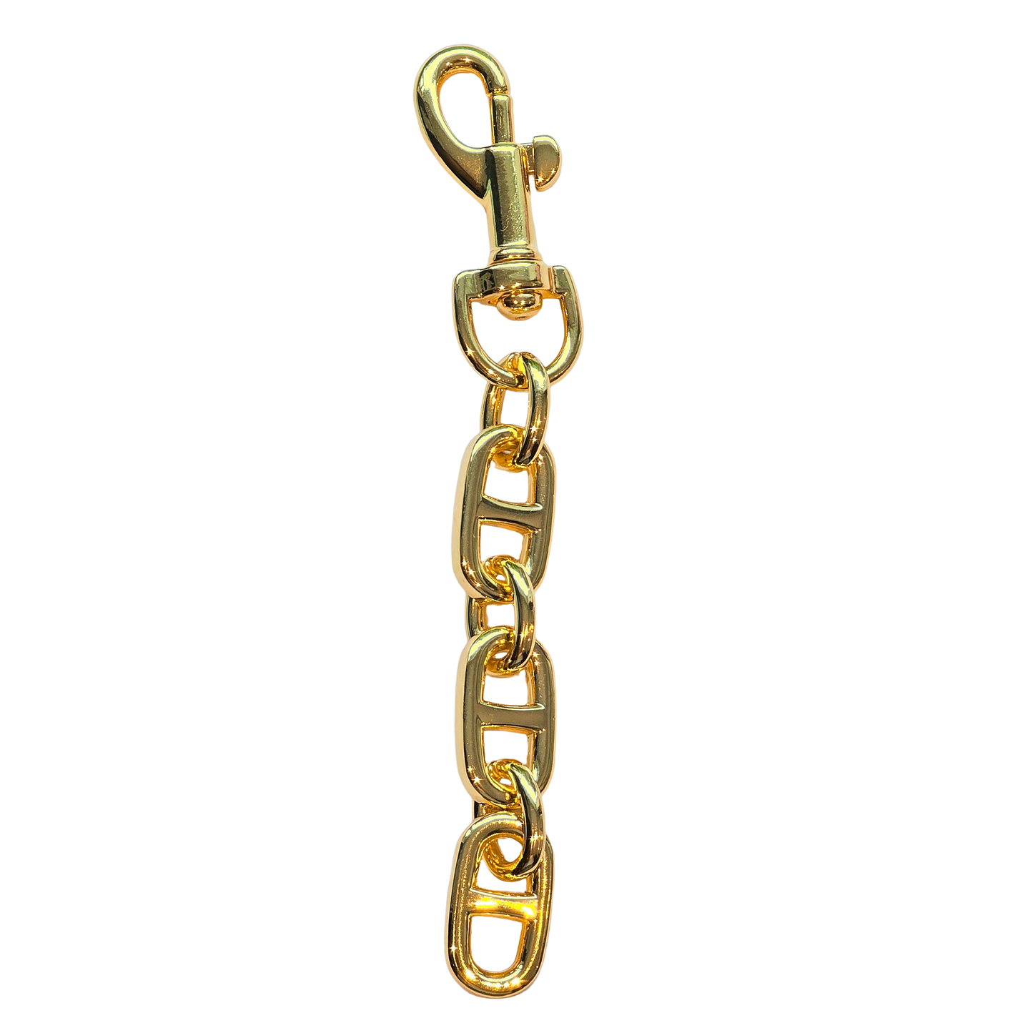 Gold Chunky Link Bag Charm