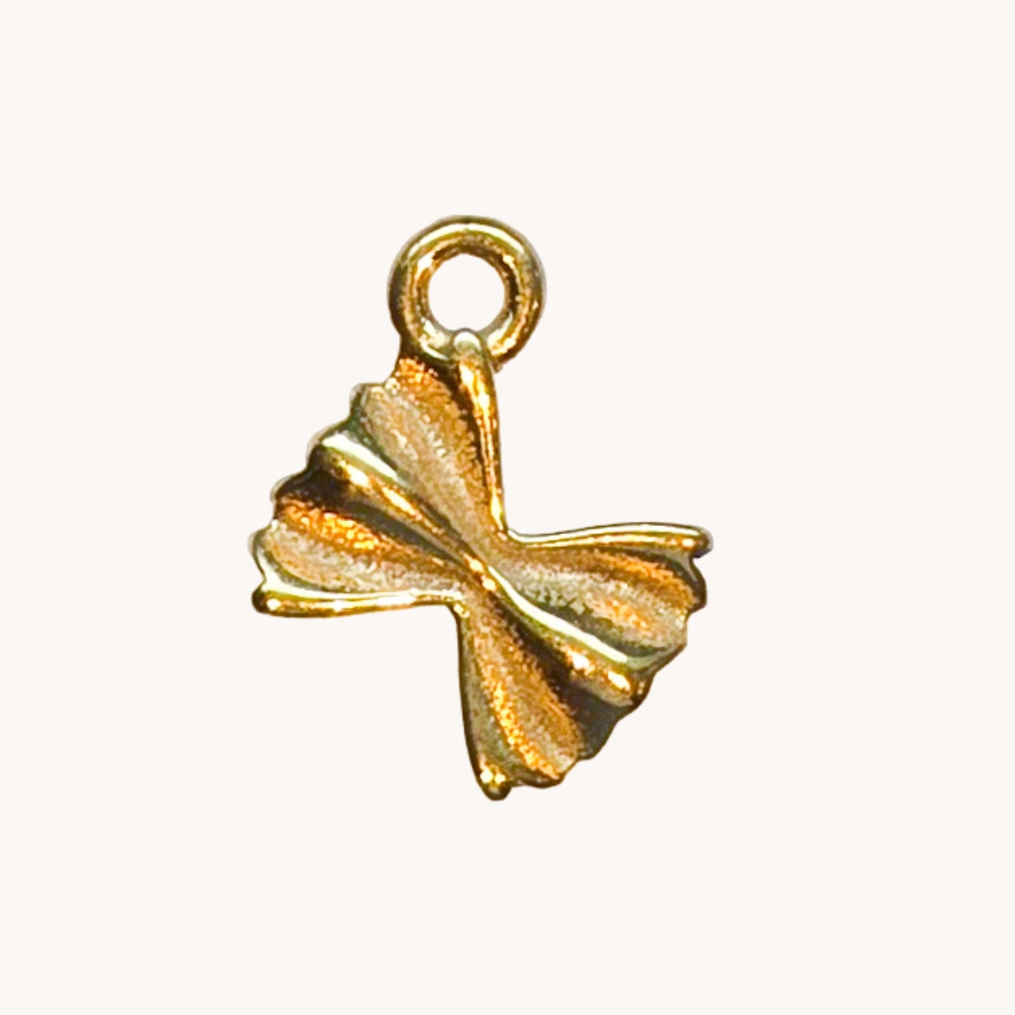 Gold Bow Charm