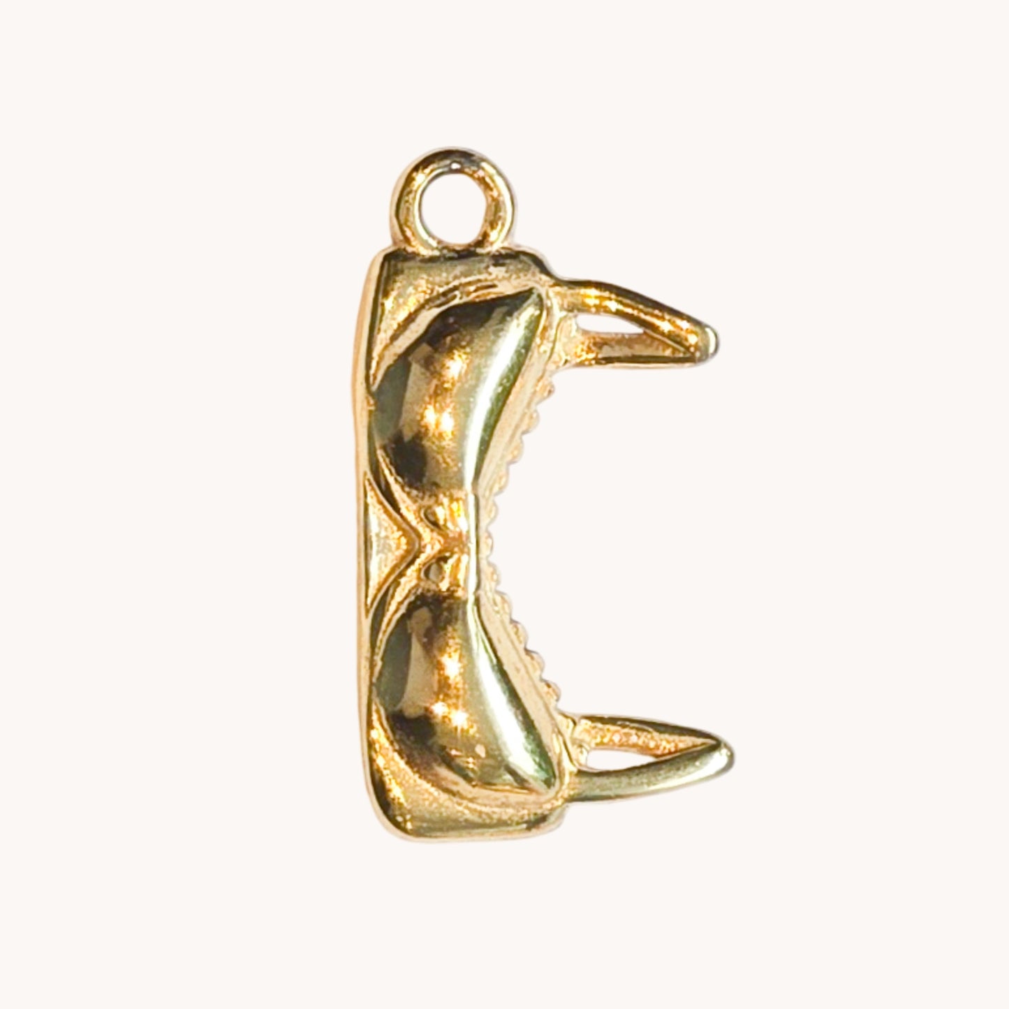 Gold Crescent Charm