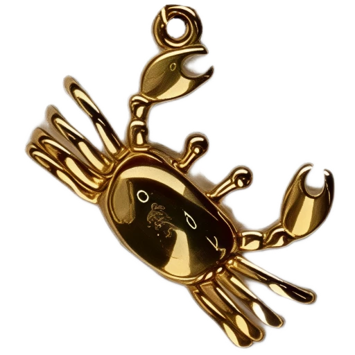 Gold CharmPendant_ 104