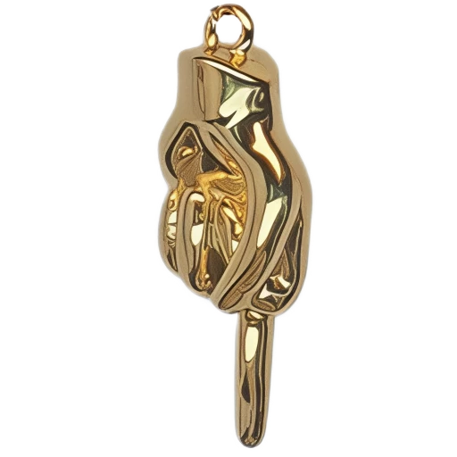 Gold CharmPendant_ 155
