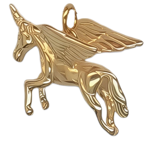 Gold CharmPendant_ 161