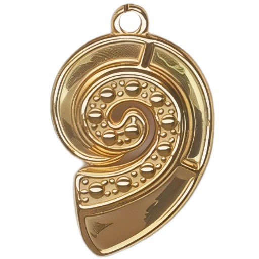 Gold CharmPendant_ 164