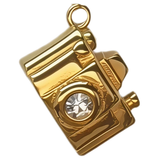 Gold CharmPendant_ 22