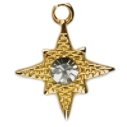 Gold CharmPendant_ 266