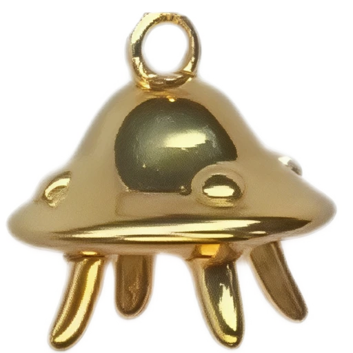 Gold CharmPendant_ 27