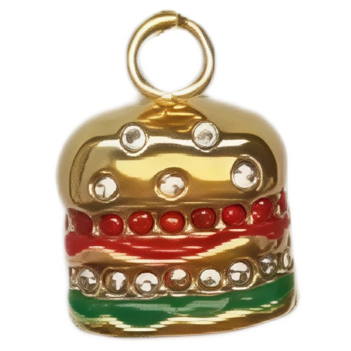 Gold CharmPendant_ 46