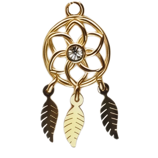 Gold CharmPendant_ 68