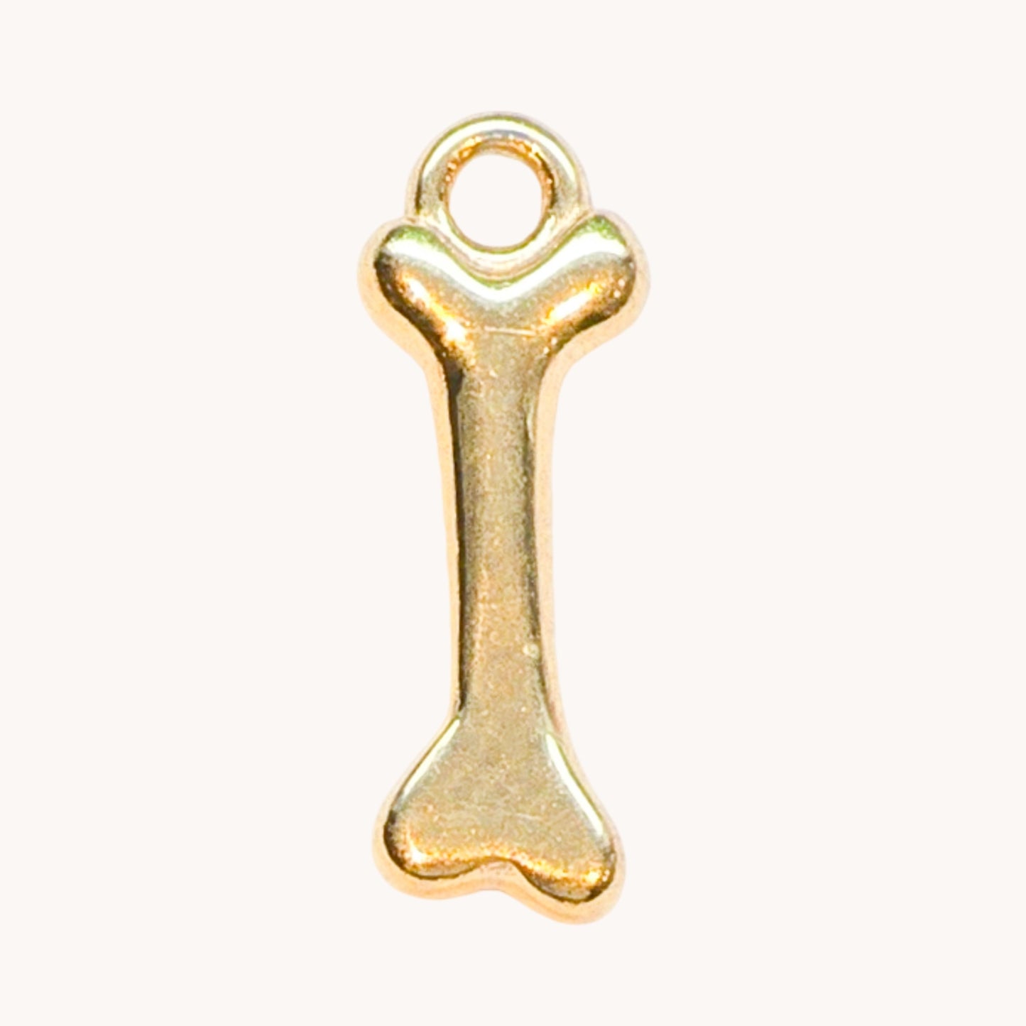 Gold Simple Bone Charm