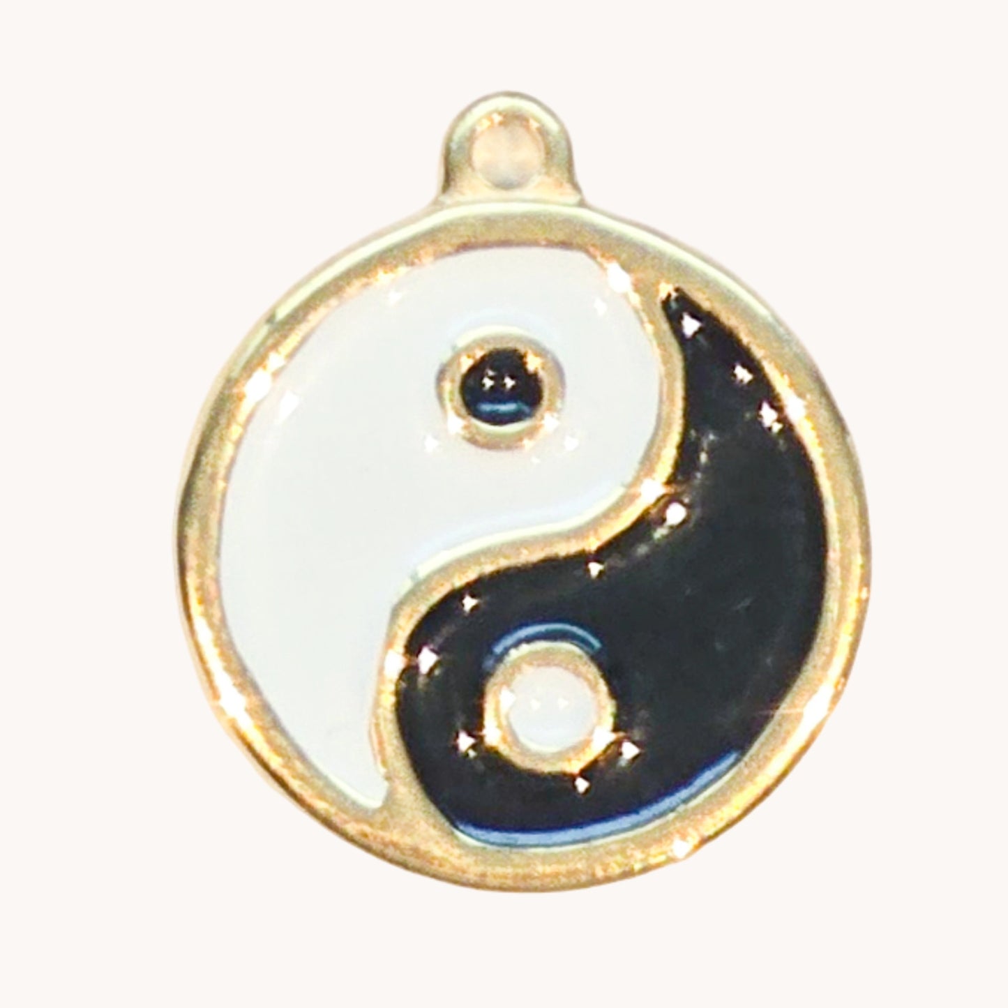 Gold Yin Yang Charm