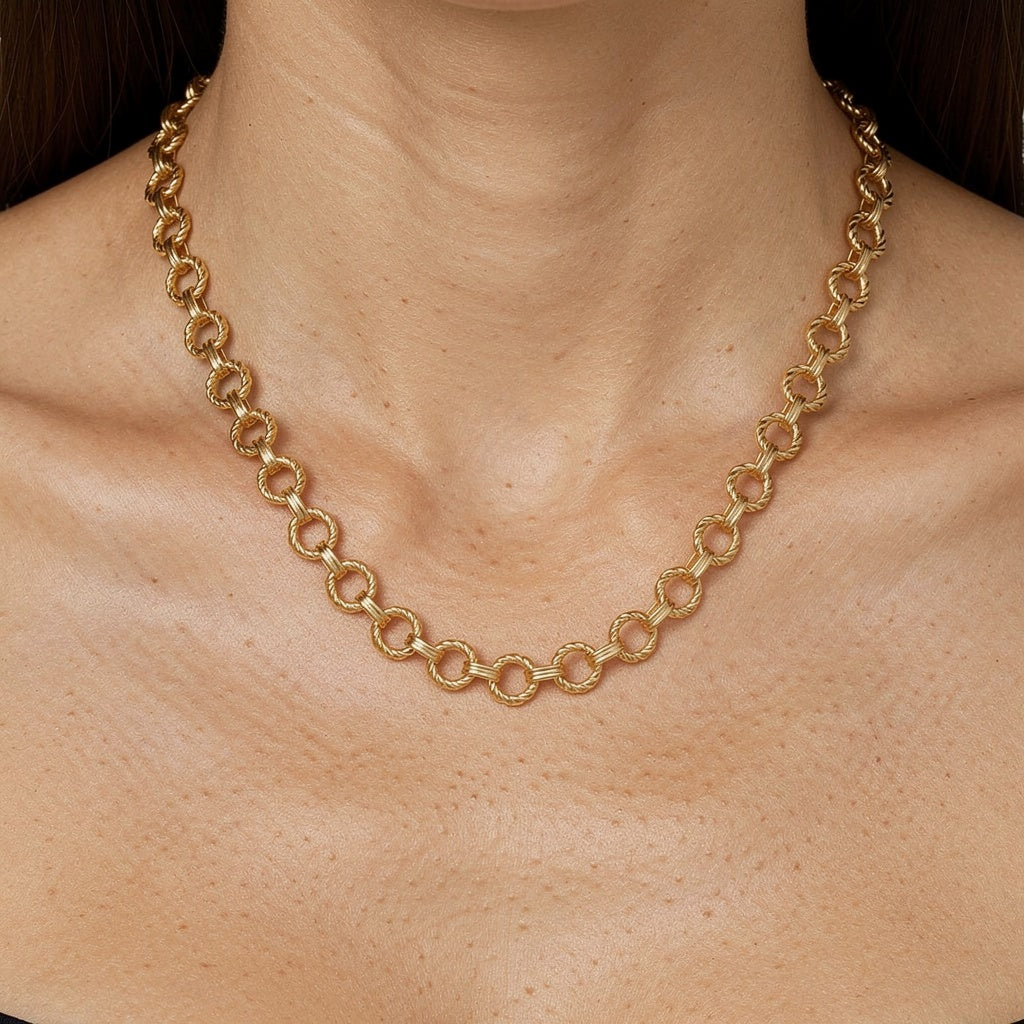 Gold Necklace 7