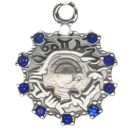 Silver Charm Pendant_ 117