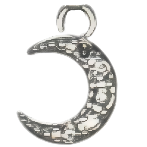 Silver Charm Pendant_ 131
