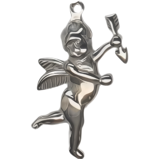 Silver Charm Pendant_ 132