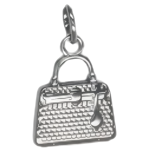 Silver Charm Pendant_ 27