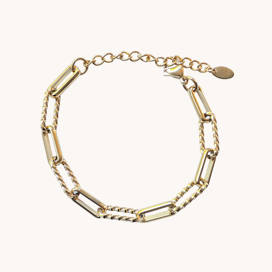 Twisted Link Chain Bracelet