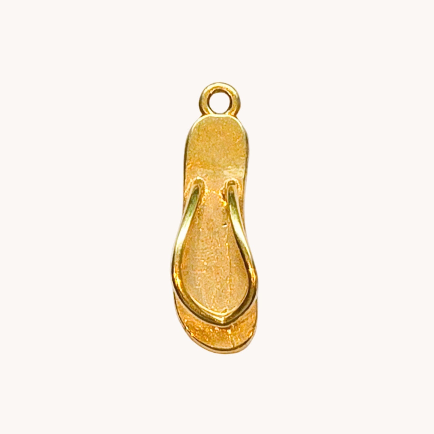 Gold Flip Flop Charm