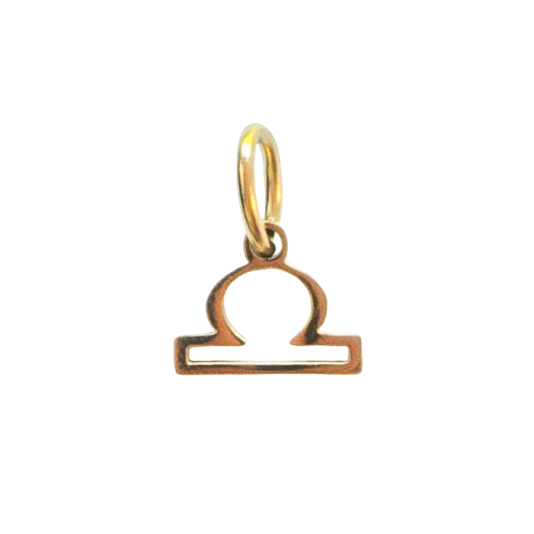 Gold Zodiac Charm