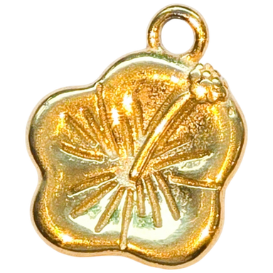 Gold Blossom Charm