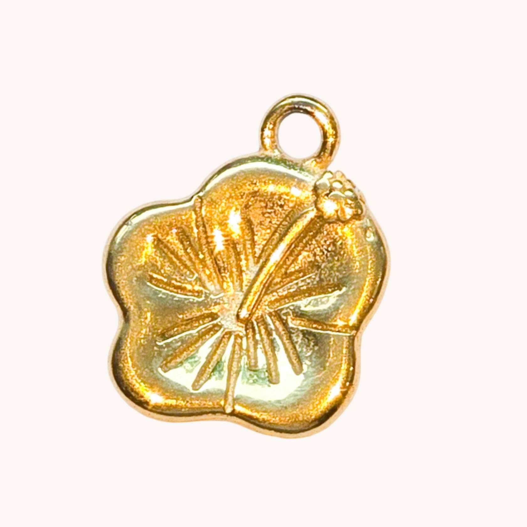 Gold Blossom Charm