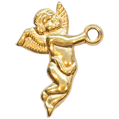 Gold Cherub Charm