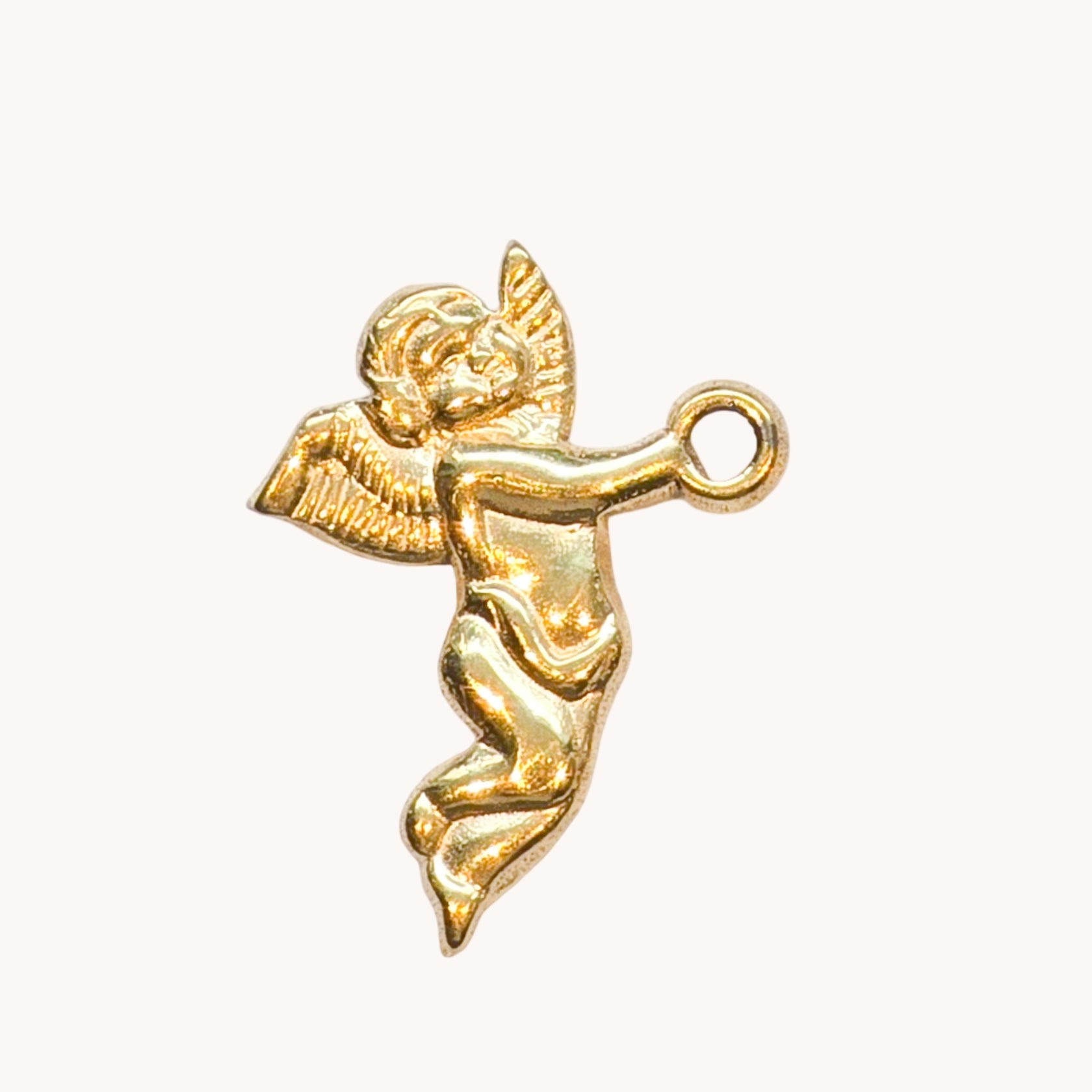 Gold Cherub Charm