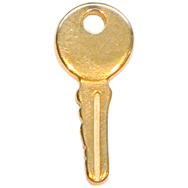 Gold Classic Key Charm