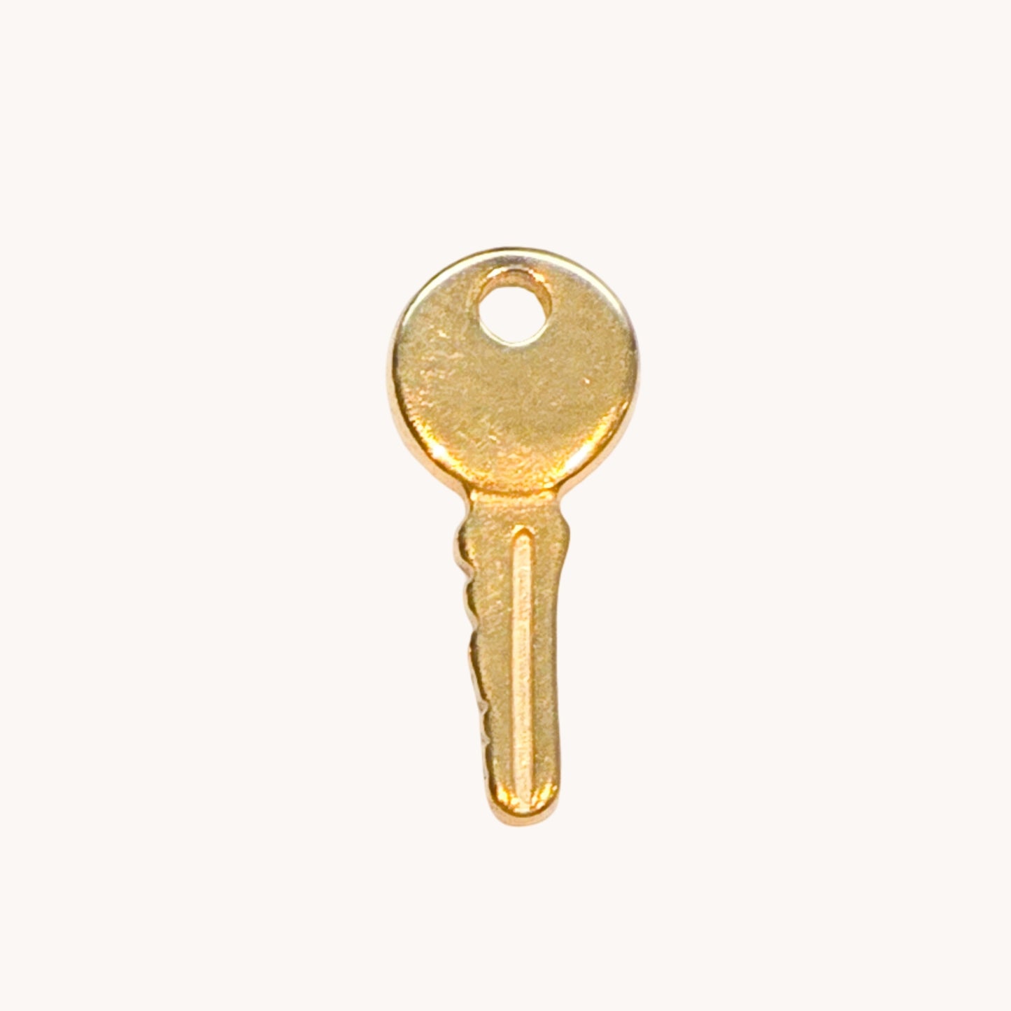 Gold Classic Key Charm
