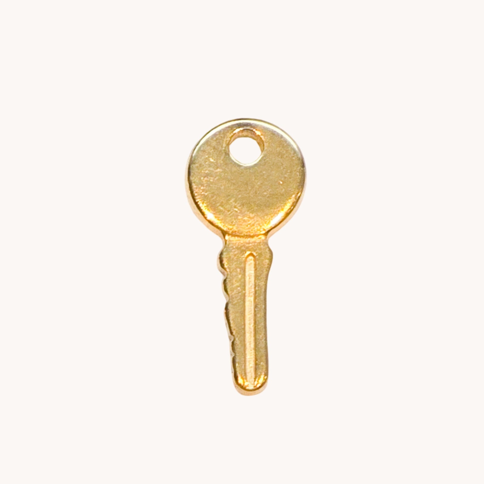 Gold Classic Key Charm