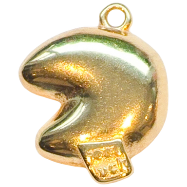 Gold Good Luck Charm