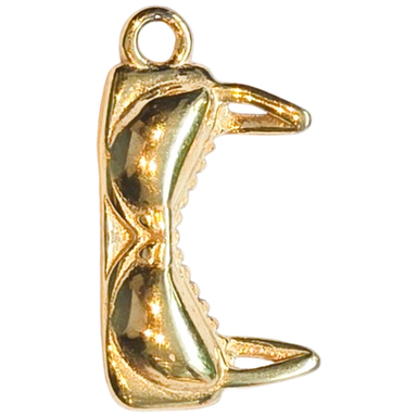 Gold Crescent Charm