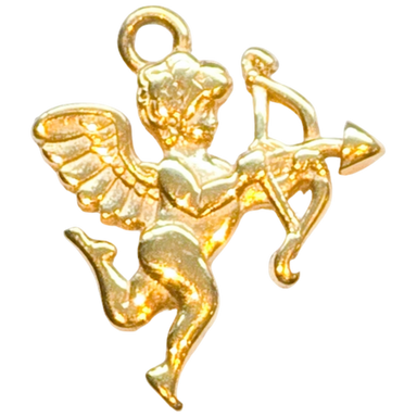 Gold Cupid Arrow Charm