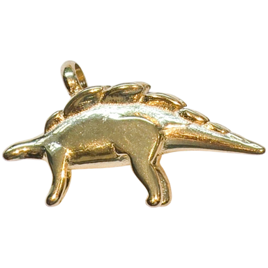 Gold Dinosaur Charm