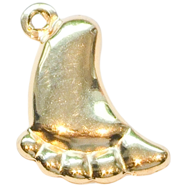 Gold Foot Charm