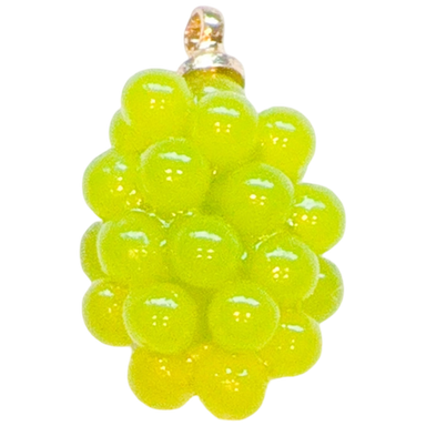 Gold Grape Cluster Charm