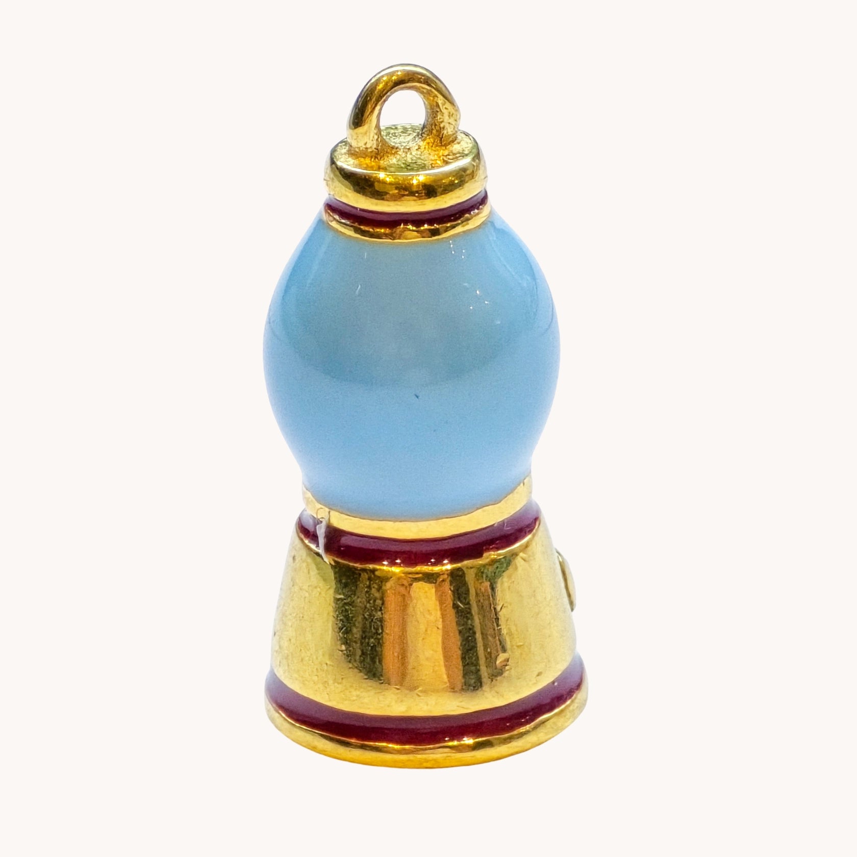 Gold Gumball Machine Charm