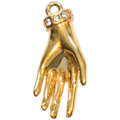 Gold Hand Charm