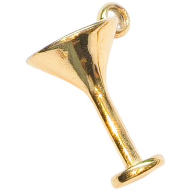 Gold Horn Charm