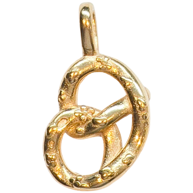Gold Knot Charm