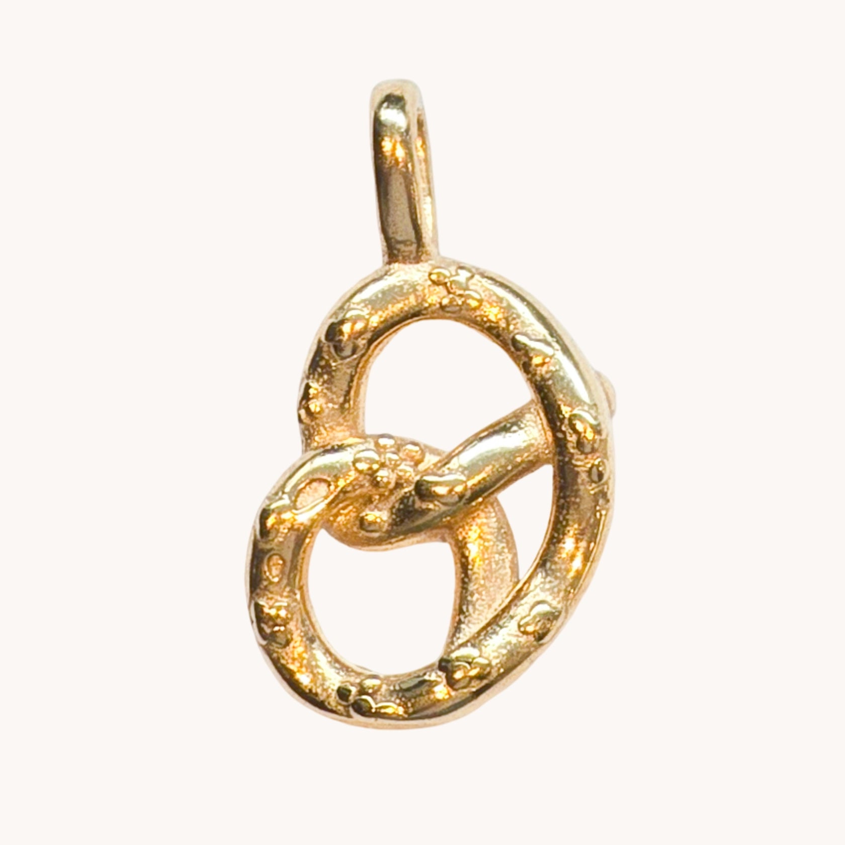Gold Knot Charm