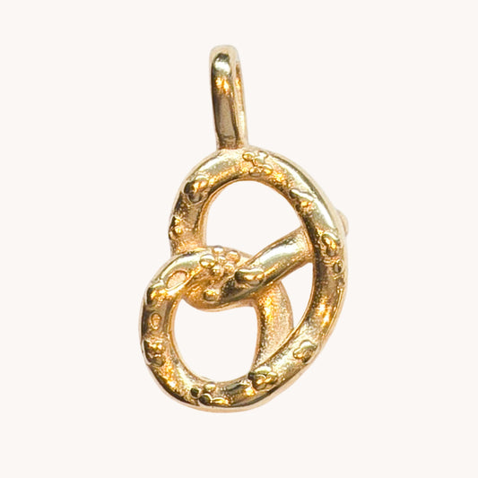 Gold Knot Charm