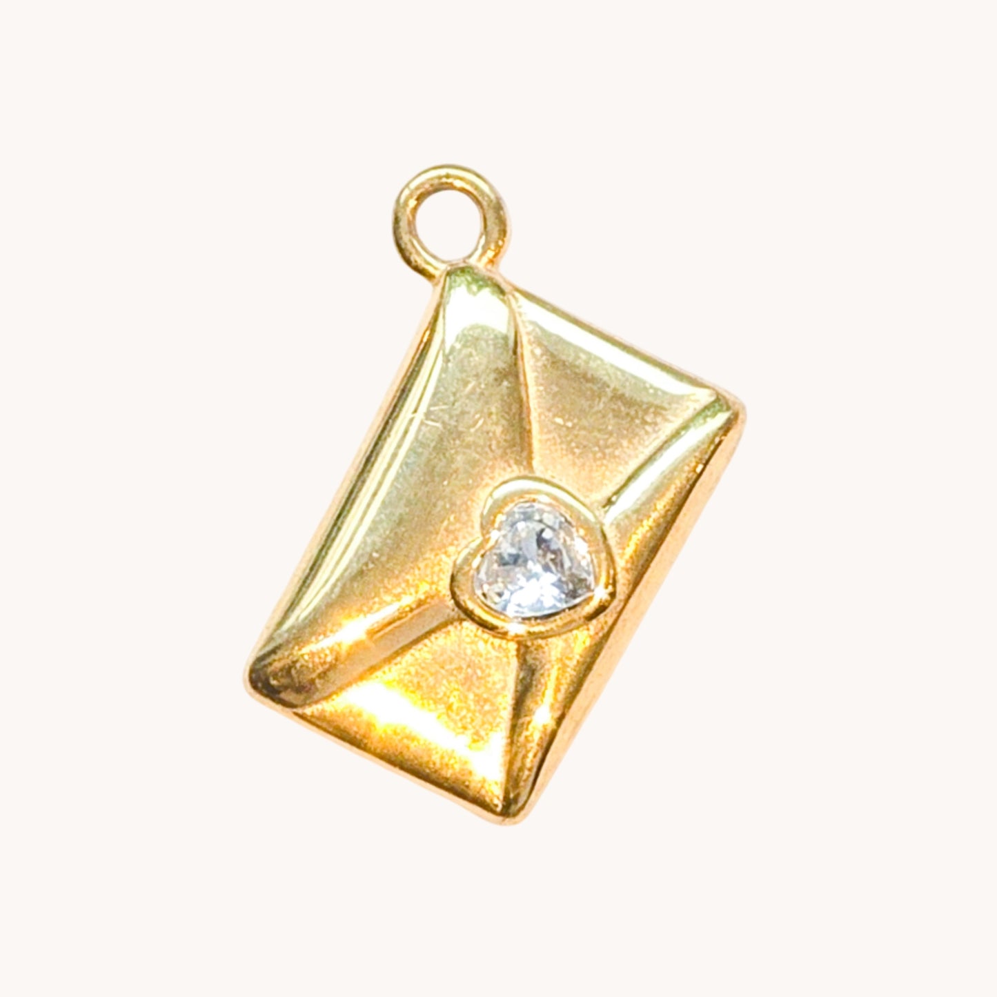 Gold Love Letter Charm