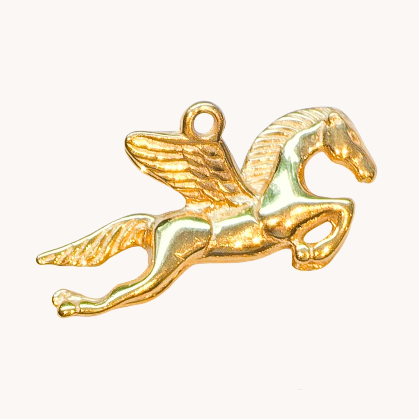 Gold Pegasus Charm