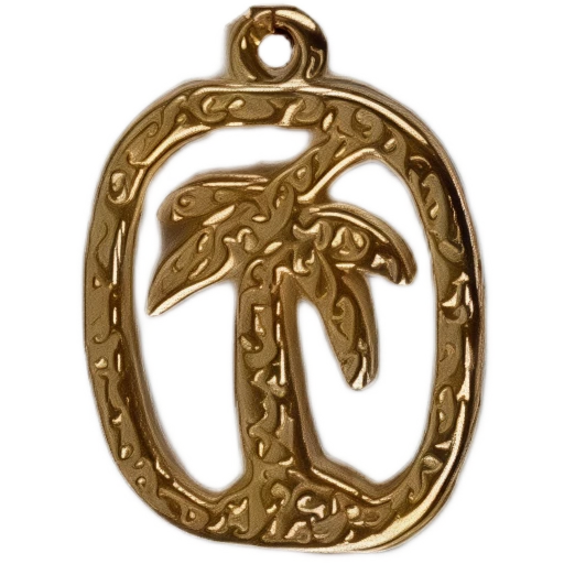 Gold CharmPendant_ 119