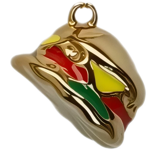 Gold CharmPendant_ 125