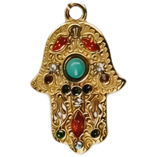 Gold CharmPendant_ 126