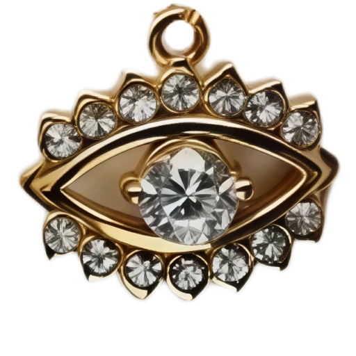 Gold CharmPendant_ 132