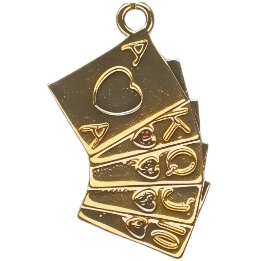 Gold CharmPendant_ 133