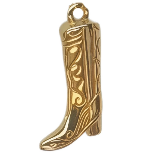 Gold CharmPendant_ 136