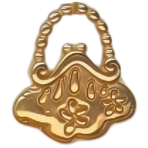 Gold CharmPendant_ 139